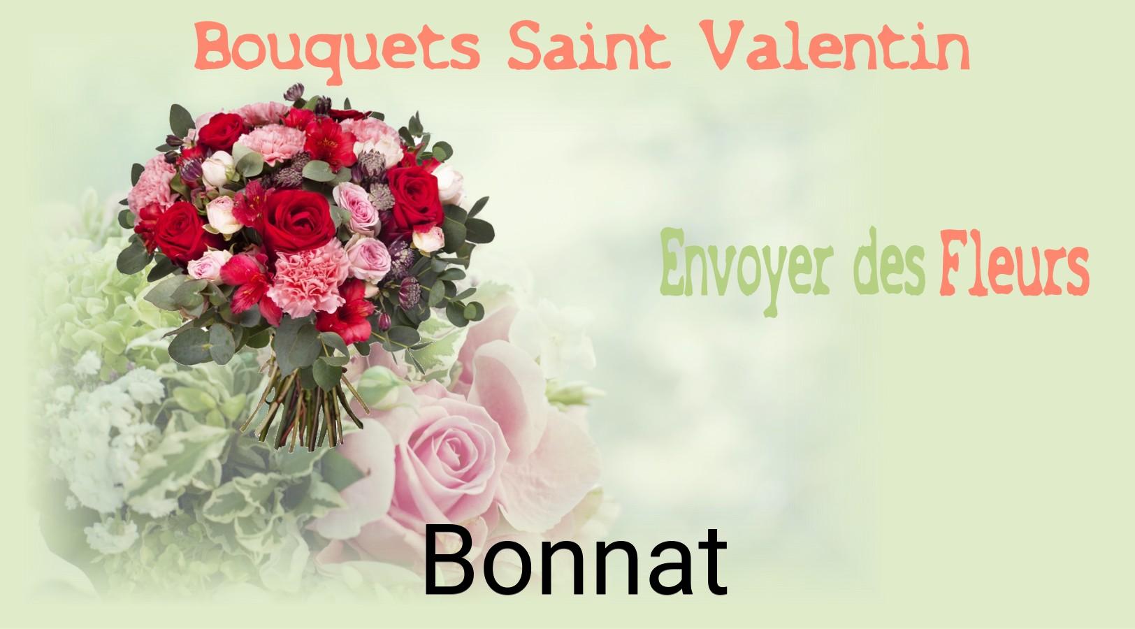 Roses de Saint-Valentin livrées à Bonnat